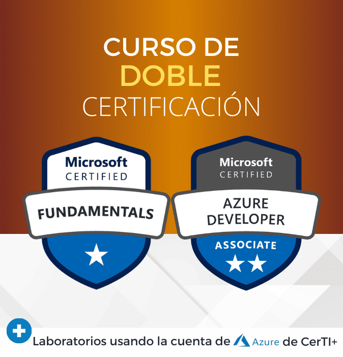 Curso Azure Fundamentals + Developer (Doble Certificación)