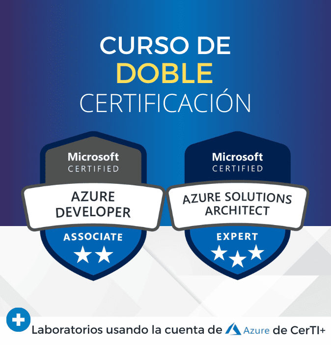 Curso Azure Developer + Solutions Architect (Doble Certificación)