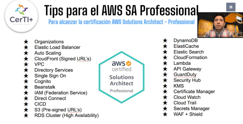 AWS SOLUTIONS ARCHITECT ASSOCIATE VERSUS PROFESSIONAL