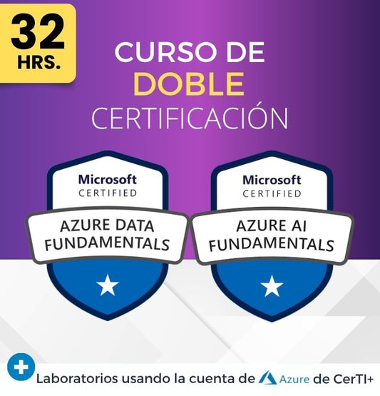 Curso Azure Data Fundamentals + AI Fundamentals (Doble Certificación)