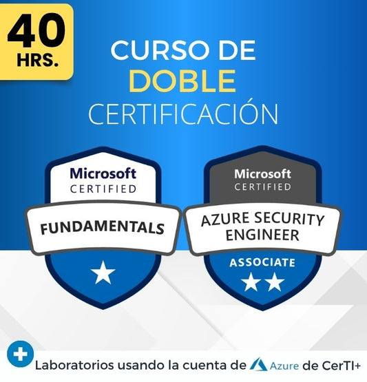Curso Azure Fundamentals + Security (Doble Certificación)
