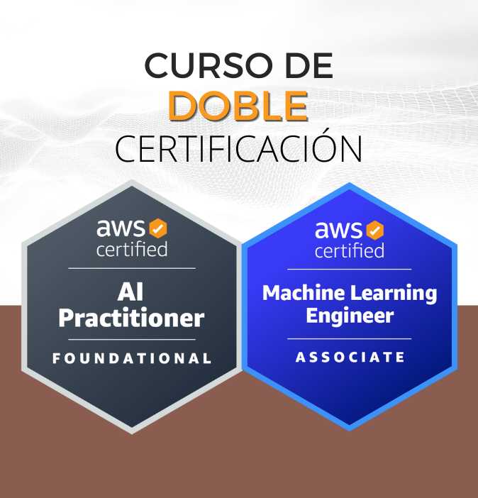 Curso AWS Machine Learning Engineer + AI Practitioner (Doble Certificación) - CerTI+