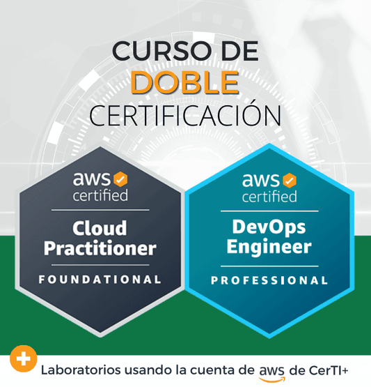 Curso AWS DevOps Engineer Professional + Cloud Practitioner (Doble Certificación)